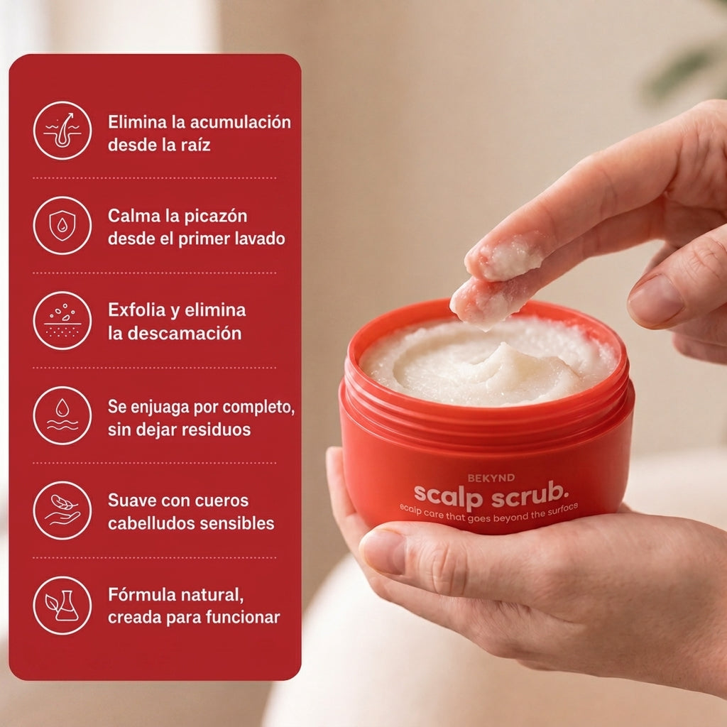Scalp Scrub | Exfoliante capilar anti-caspa